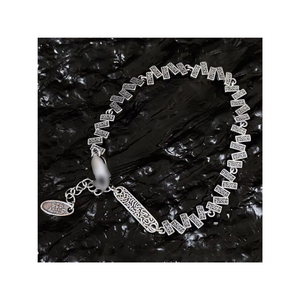 Gelang geometris persegi pola ANENJERY untuk wanita desain unik perhiasan tangan halus grosir - Product Image 1