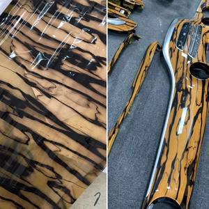 Nouvel Arrivage BST <span class=keywords><strong>Film</strong></span> Hydrographique Vert DIP DEMON MA061 avec Motif Peau de Serpent Boa en Matériau PVA pour le Traitement des Surfaces Courbes - Product Image 5