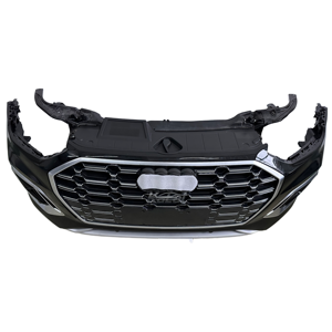 ชุดกันชนหน้า S Line สำหรับ <span class=keywords><strong>Audi</strong></span> <span class=keywords><strong>Q5</strong></span> Q5L FY LCI ปี 2021-2026, อะไหล่แท้หมายเลข 80A807108F พร้อมกระจังหน้าลายรังผึ้งแบบเพชร - Product Image 4