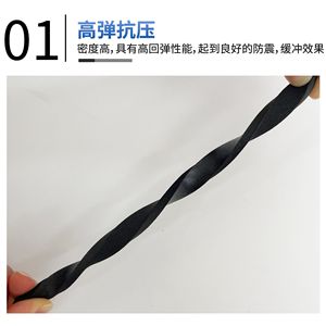 Eva Foam Sealing Strip Black Thickened High Adhesion For <b>Range</b> Hood And Gas Stove - Product Image 2