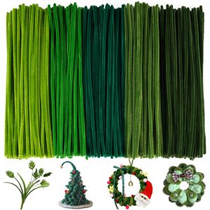Wholesale 500 Pcs Thick Pipe Cleaners <b>for</b> Diy Flowers & Crafts Fuzzy <b>Wire</b> 8 mm Craft Pipe Cleaners Trade - Product Image 1