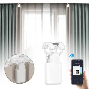 China Manufacturer Smart Curtain Opener Blinds Electric Moto Roller Blinds Roller Shades Curtains For Window Decoration Robot