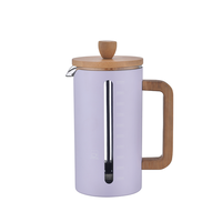 Cafetière à presse française haut de gamme 1000ml épaisse et durable 304 Pot de presse à café en acier inoxydable de qualité alimentaire