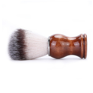 Pinceau à raser Playboy, poils en nylon, manche en bois de Styrax, pour le soin de la barbe - Product Image 3
