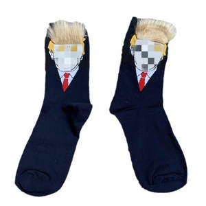 جوارب أمريكية مخصصة بالجملة Nuoxin pierica pierent جوارب هدية مضحكة-جوارب جديدة - Product Image 3