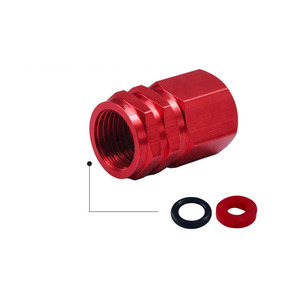 Auto Rad Reifen ventil Vorbau kappen Aluminium Reifen Felgen schaft Abdeckungen Airdust Wasserdicht für Auto Motorrad Auto Zubehör - Product Image 4