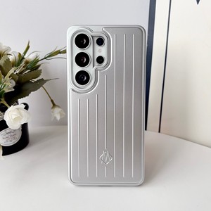 Funda para 14 Pro, para 16 Pro Max, 15 Pro, Plateada, Metálica, con Diseño de Maleta, Protección de 360 Grados, para Móvil 17 Pro Max - Product Image 1