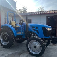 Nouveau tracteur agricole compact 4x4 diesel 80 CV avec boîte de vitesses et moteur