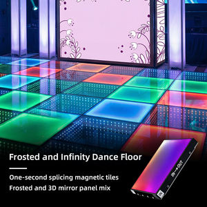 Pista de Baile LED Magnética de 2.4m, Sin Costuras, con Diseño Floral Transparente y Brillante, Compatible con Cualquier Carcasa, en California - Product Image 1