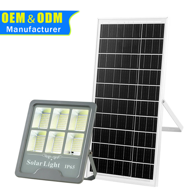 LumaNaga Outdoor LED Solar Flood Light Waterproof Aluminum 50W 100W 200W 300W 500W IP65 Rating for Garden Street Lighting