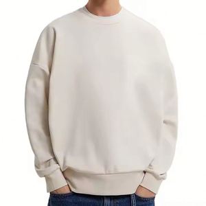 Sudaderas de talla grande para hombre, sudaderas holgadas con estampado Digital hecho de poliéster/algodón, sudaderas de Color de punto, ropa - Product Image 1