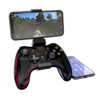 Manette de jeu Mobile sans fil Rgb Light Support Console de jeu Ps4 /Ns