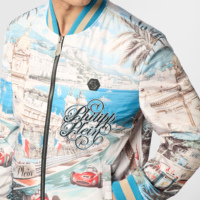 MianDi personnalisé Sakura broderie créatures légendaires tigre blanc réversible Sukajan Souvenir luxe Satin Baseball veste pour hommes