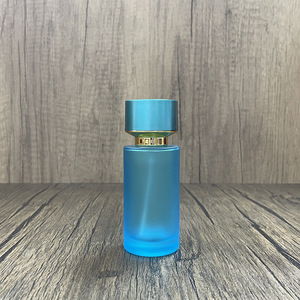 New Style Empty 50ml Cosmetic <b>Packaging</b> Bottle Colorful Frosted Refillable Perfume Glass Spray Bottle - Product Image 2