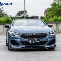 Convient pour BMW Série 8 G14G15G16 840i Modification en fibre de carbone sèche Mise à niveau des lames de vent avant et arrière