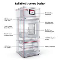 Lavadora de Material de Vidrio para Laboratorio Multiclean Serie 230, Pantalla Táctil de 7 Pulgadas, Ciclo de Lavado Personalizado, Máquina de Limpieza para Laboratorio
