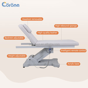 Lettino Elettrico Regolabile per Trattamenti Viso, Tavolo da Massaggio per Salone di Bellezza e Spa, per Cliniche di Cura <span class=keywords><strong>della</strong></span> <span class=keywords><strong>Pelle</strong></span> - Product Image 3