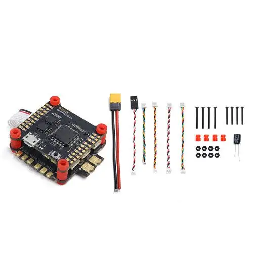 GEPRC SPAN-F722-BT F7 Flight Controller & 50A 4 in 1 BL_32 3-6S Brushless ESC Stack for FPV Drone