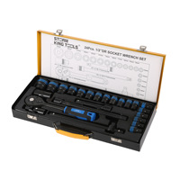 Jeu de clés à douilles 8 mm - 32 mm en acier, boîte à outils, kit de cliquet, outil à main professionnel en chrome vanadium pour réparation automobile