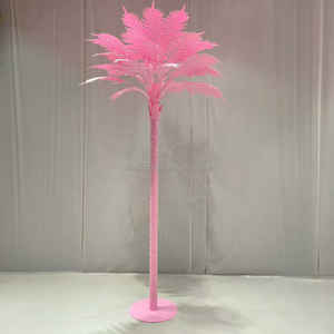 Árbol Artificial Colorido de JINDA, Árbol Falso de Coco para Decoración de Interiores y Exteriores, Hogar, Compras, Restaurante, Patio - Product Image 3