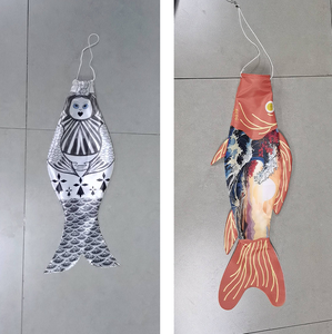 ถุงเท้าลาย koinobori สำหรับกลางแจ้งสีสันสดใสสไตล์<span class=keywords><strong>ญี่ปุ่น</strong></span>ใช้ในบ้านกลางแจ้งแขวนอยู่กับปลา - Product Image 5