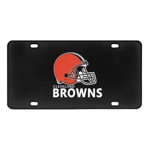 football helmet car tags US Flag Decal Easy to install and made in the USA. Rico NFL Cleveland Browns Auto