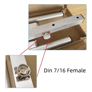 Transmisor de Radio FM 88-108MHz, Antena Direccional para Exteriores de Largo Alcance, Antena YAGI con Cable de Alimentación de 1/2, Ganancia de 2.15dBi, VSWR <1.5 - Product Image 3