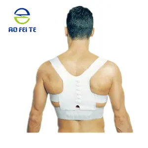 מכירה לוהטת מוצר מגנטי גב ובכתף יציבה מתקן מיישר חזרה חזרה תמיכה יציבה עיצוב אוניברסלי AFT-B001