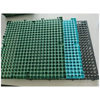 Matériaux de drainage multifonctionnels, panneaux cellulaires perméables aux eaux de pluie, fabriqués à partir de PP vierge à 100 %, style nid d'abeille, 500*500