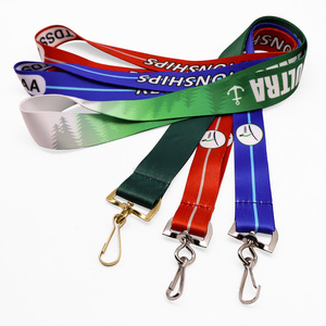 At a Loss Custom Eco-Friendly Polyester Lanyard 2*90cm Silk Screen Printed for Office Business ID <b>Badge</b> <b>Holder</b> - Product Image 1