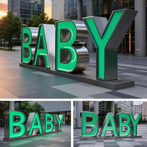 Insegna Luminosa LED Personalizzata in Acrilico con Lettere in Rilievo per Uffici e Boutique, Logo Aziendale Illuminato - Product Image 3