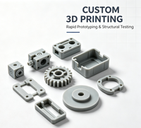 Échantillon de test multifonctionnel personnalisé, prototype de test fonctionnel, service de fabrication sur mesure par impression 3D