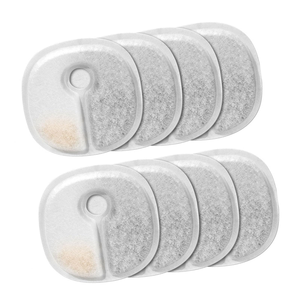 Cartucho de Cambio Rápido, Filtros de Carbón para Tanque de Agua Ciclónico Portátil, Purificador de Algodón de Coco para Bebederos y Comederos de Mascotas - Product Image 1