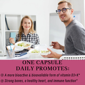 Gélules de Vitamine K et Vitamine D3 en Emballage OEM pour Complément Alimentaire Adulte – Soutien Immunitaire et Santé Osseuse - Product Image 6