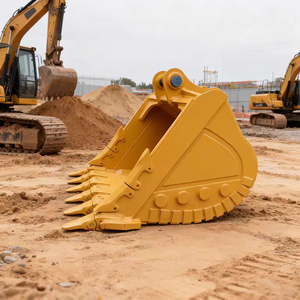 Cucharón de Roca Reforzado de Alta Resistencia para Excavadora Kobelco SK260 con Protectores Laterales y Cubiertas de Talón, Accesorio de Alta Resistencia al Desgaste - Product Image 5