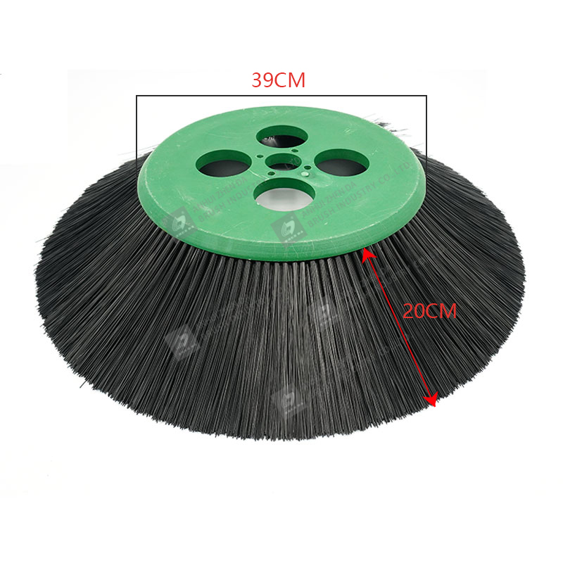 Plastic Road Side Cleaning Sweeper Brushes 400x700mm