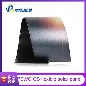 Fabricante de Dongguan, Panel Solar de Silicio Amorfo CIGS de 75W, Película Flexible PETC-CIGS-75 de 75W, Panel Solar PETC-CIGS-75 - Product Image 4