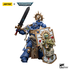 JOYTOY Warhammer 40k Primaris Capitán con Escudo Relicario y Espada de Poder, Figura de Acción Coleccionable 1/18, Modelo Oficialmente Licenciado - Product Image 3