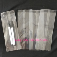 Sac de popsicle transparent imprimé personnalisé, emballage de glace glacée