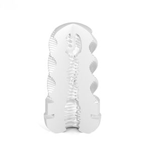 Giocattolo del sesso della tazza della masturbazione della masculina del masturbatore di sensibilità morbida trasparente per il masturbatore maschio - Product Image 5