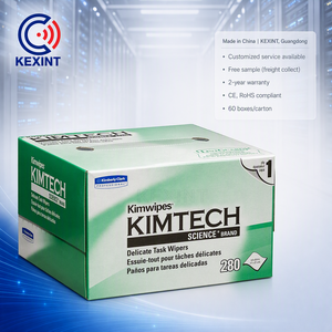 KEXINT fabrique des lingettes Kimwipes sans poussière pour FTTH, papier 100 % pâte <span class=keywords><strong>de</strong></span> bois, papier <span class=keywords><strong>de</strong></span> nettoyage <span class=keywords><strong>de</strong></span> bonne qualité, outils <span class=keywords><strong>de</strong></span> nettoyage pour fibres optiques - Product Image 4