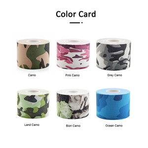 Rubans élastiques de kinésiologie camouflage athlétique imperméables personnalisés pour l'exercice, le sport et la récupération des blessures - Product Image 4
