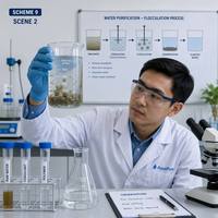 Adsorbant PVPP industriel pour la purification avancée de l'eau et l'élimination des métaux lourds