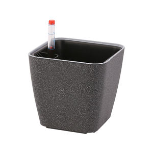 Pots de fleurs classiques légers et durables à arrosage automatique, jardinières en plastique <span class=keywords><strong>avec</strong></span> réservoir d'eau intégré, finition émaillée, pour la maison et le balcon - Product Image 1