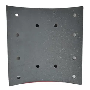 Bus and truck brake drum best selling brake shoe liner/brake pad