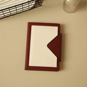 Manufacturer Wholesale Cheap Reliable Leather Cover A4 Single Line 1s Students School Class Notes Writing <b>Pads</b> Composition Gift - Product Image 3
