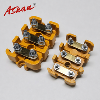Bloc de bornes de moteur ASHAN K1M4 triphasé 6 pôles pour câblage de machines électriques lourdes