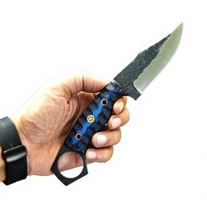 Cuchillo Profesional de Caza y Camping EDC de Acero con Alto Contenido de Carbono 1095, Mango de Micarta, Grado Industrial, Garantía de 3 Años, OEM - Product Image 2