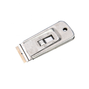 Outil de coupe en acier pour film de fenêtre de voiture, grattoir de <span class=keywords><strong>poche</strong></span>, grattoir rétractable pour vinyle, couteau de sécurité pour sol - Product Image 3