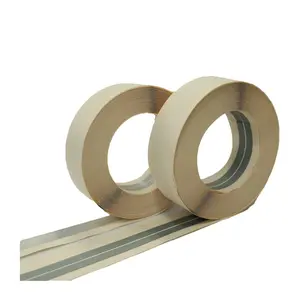 Cinta de esquina de metal Cinta de papel para juntas flexibles para paneles de yeso para construcción